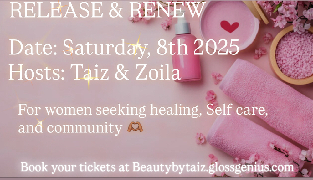 RELEASE & RENEW💗 11am-1pm