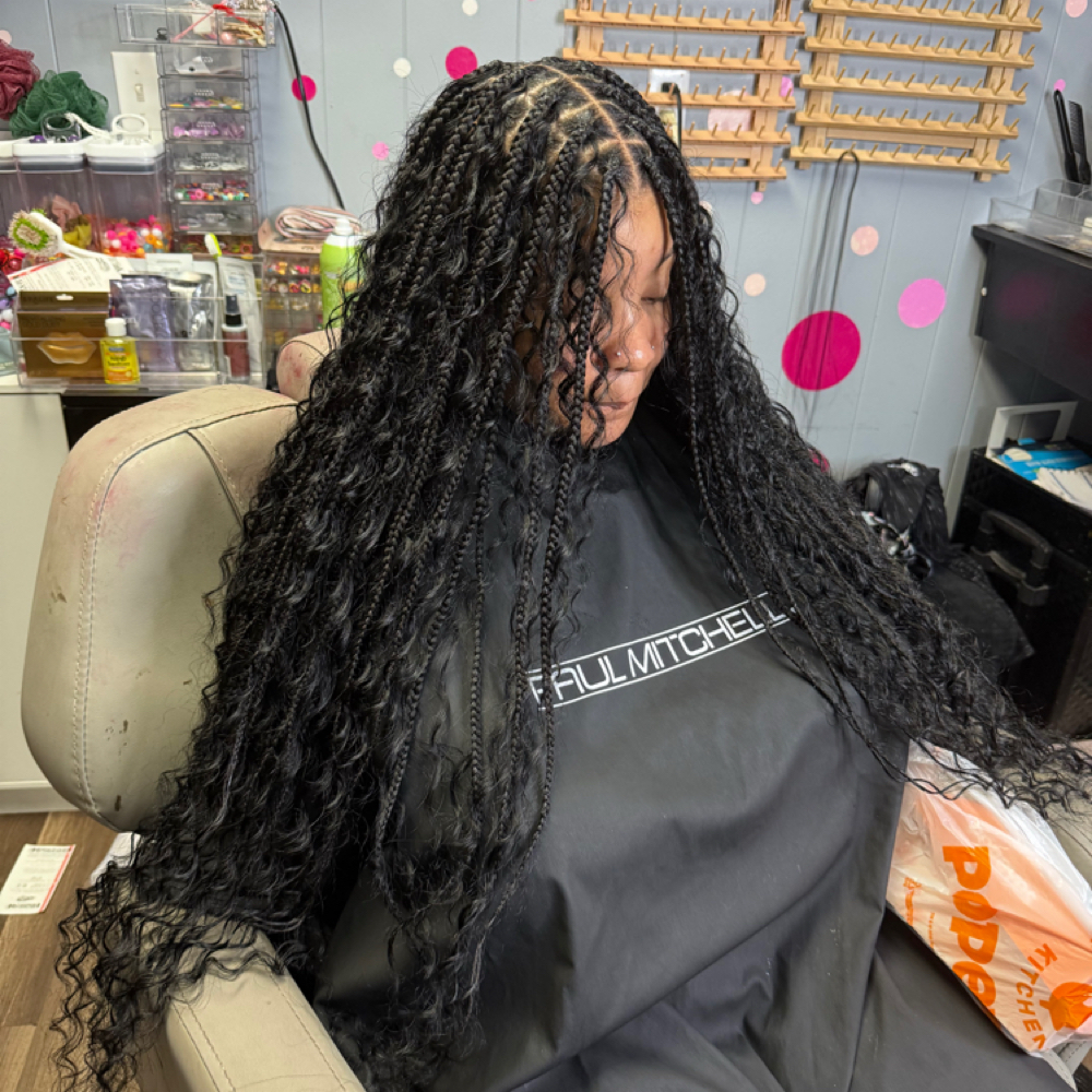 Boho Braids at Lucky Your Hair Salon in Toledo, OH