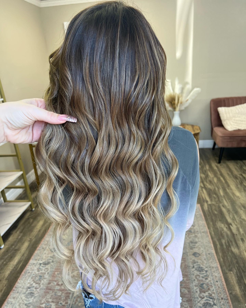 Hand Tied Extensions 1 Row