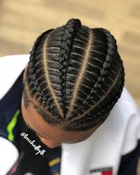 Mens 4 Braids at Nays Beauty Parlor in Warrensbug, MO