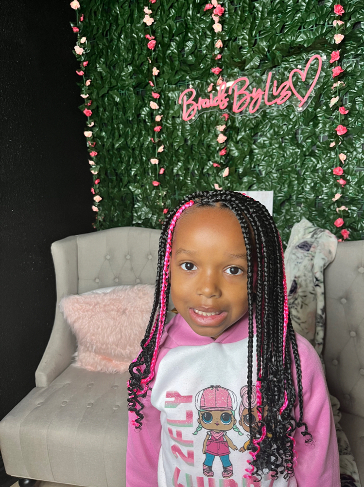 Kids Box Braids (8 And Younger)