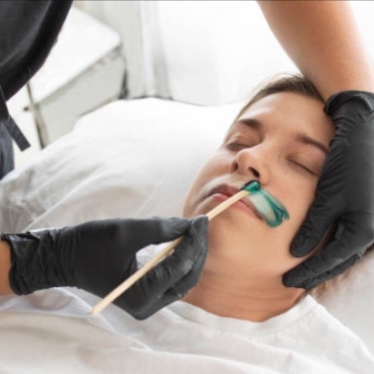 Lip waxing at Evolution Skin & Body in Napa, CA