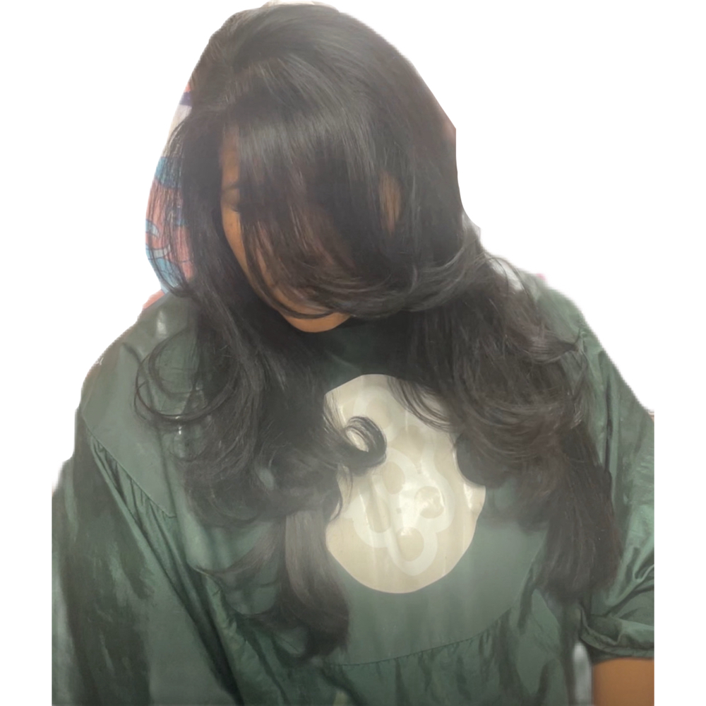 Volumized Blowout+ cut