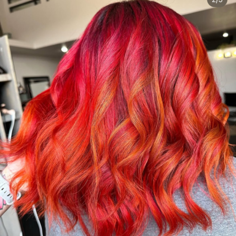 Red/Copper at Ultraviolet Hair Co in College Station, TX