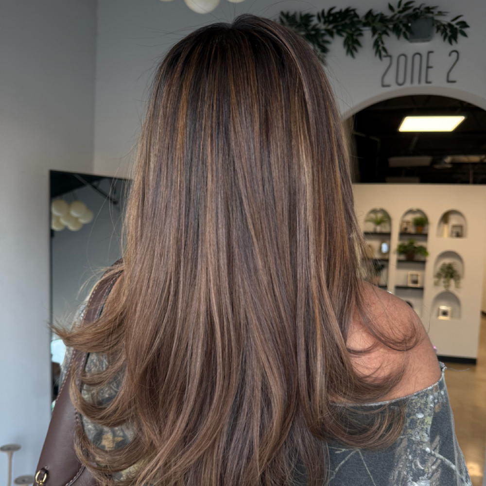 reverse balayage at hairfairystephh in FortWorth, TX