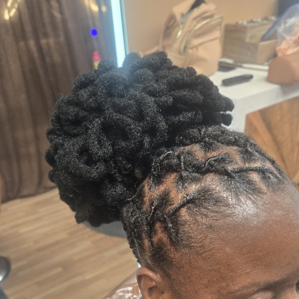 Loc Styles at The collective salon and barber spa inc in Locust Grove, GA