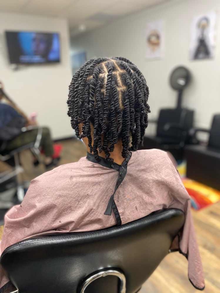 Two Strand Twists_Natural hair