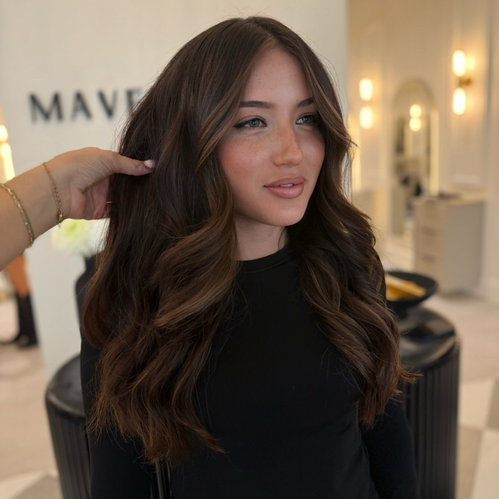 PARTIAL HIGHLIGHT + BLOW OUT at hair by delina- ST. PETE in SAINT PETERSBURG, FL