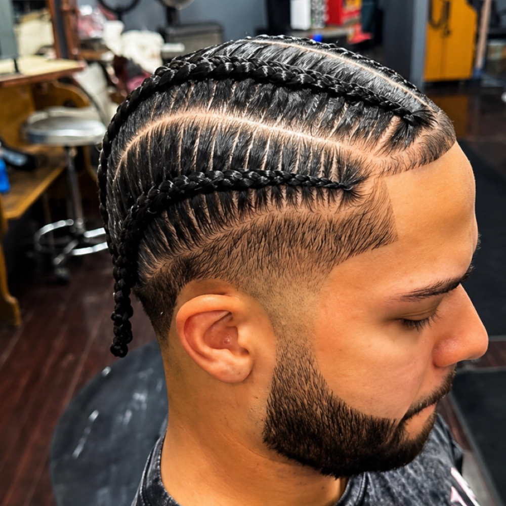 4 Braids at Von Stylz in Wisconsin Dells, WI