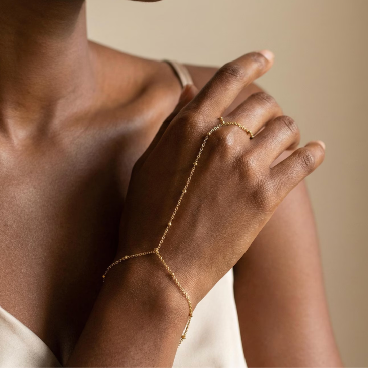 Hand Chain - Permanent Jewelry at D'or by Dani in Doylestown, PA
