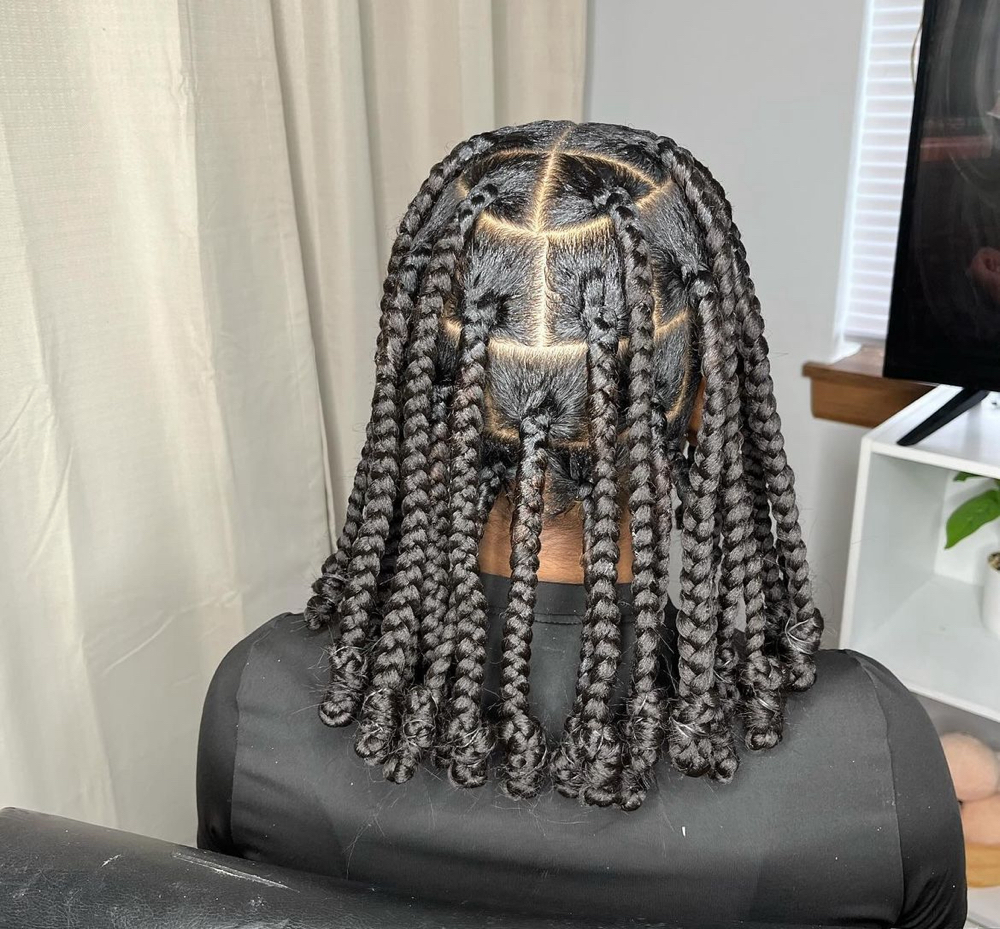 bantu knot ends