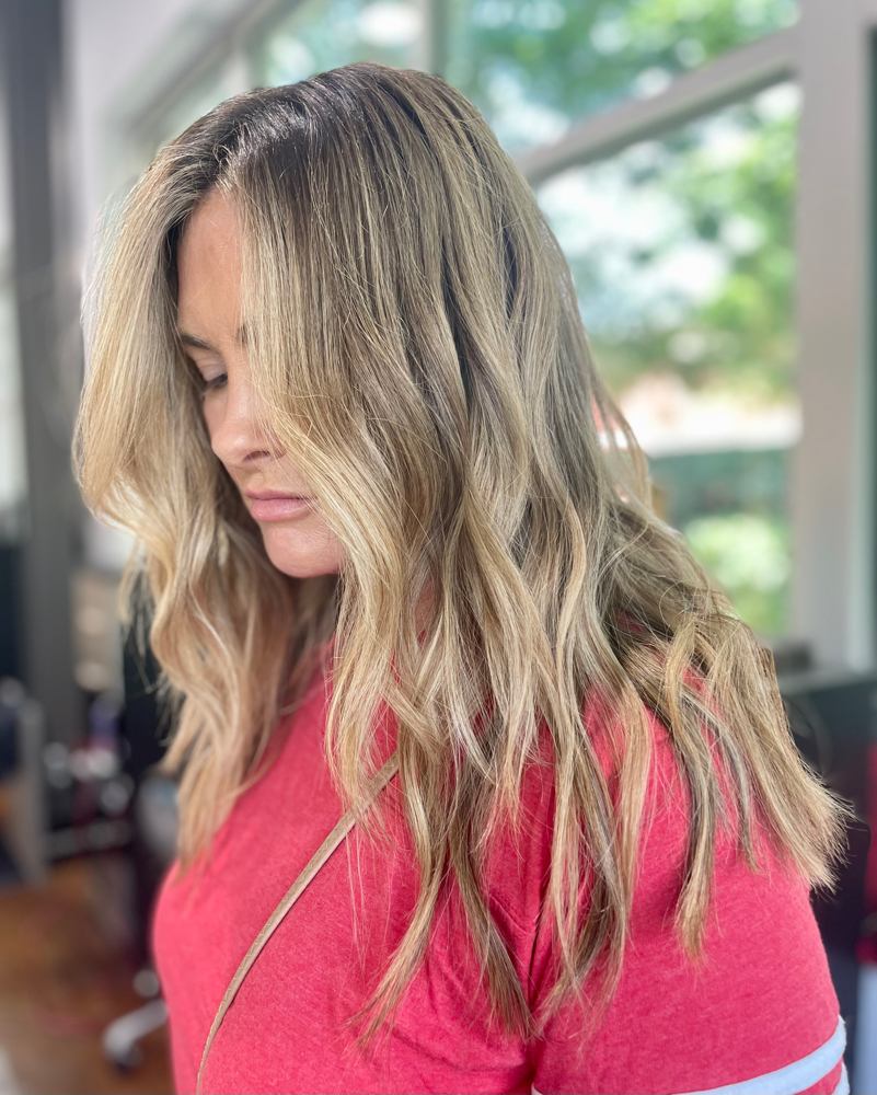 Partial Custom Blonding