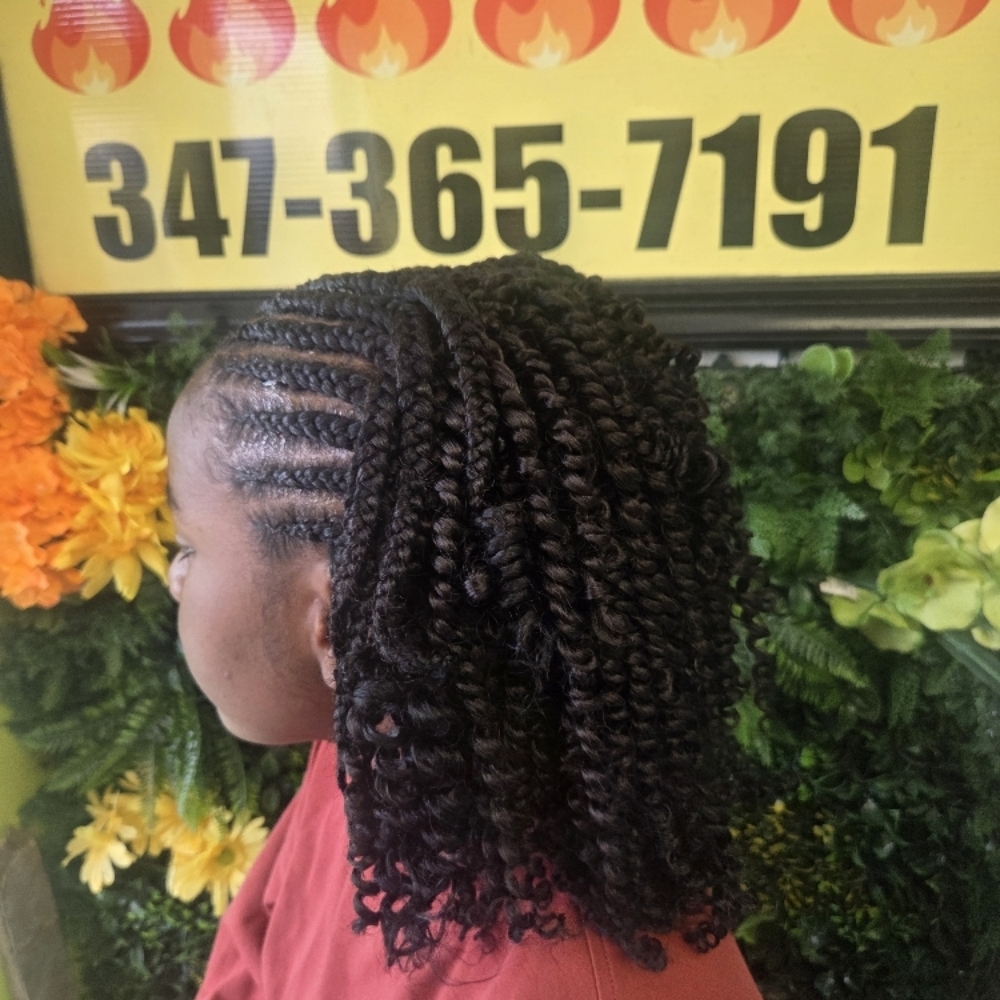 Crochet Hairstyle Kids at D&M Hairstudio in Brooklyn, NY