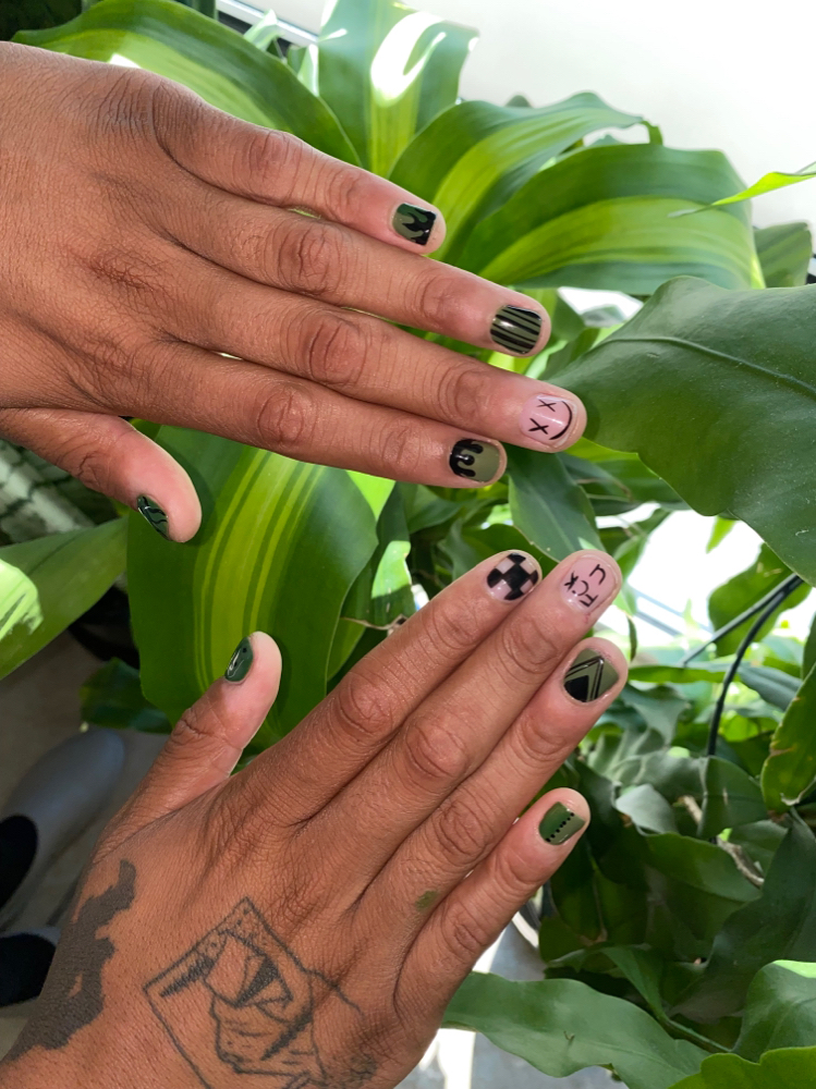 Gel Mani + Designs