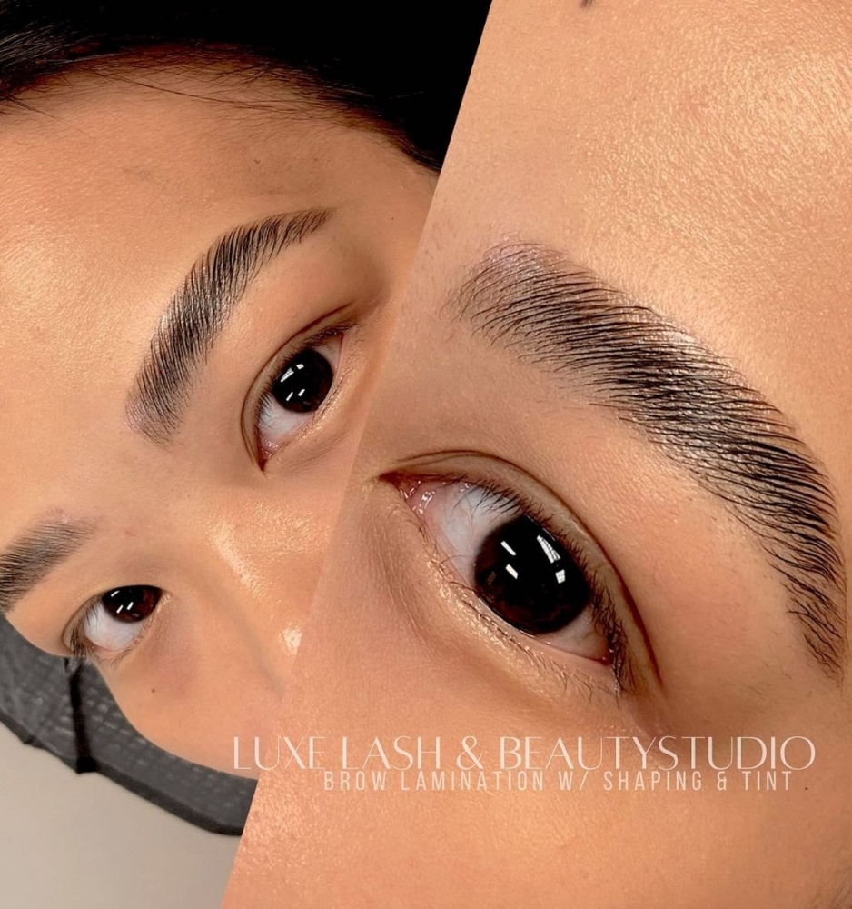 Brow Lamination w/ Shaping & Waxing