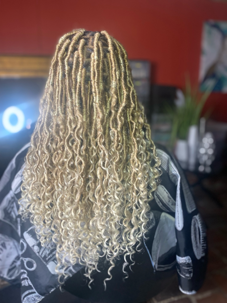Mid Back Bohemian Locs