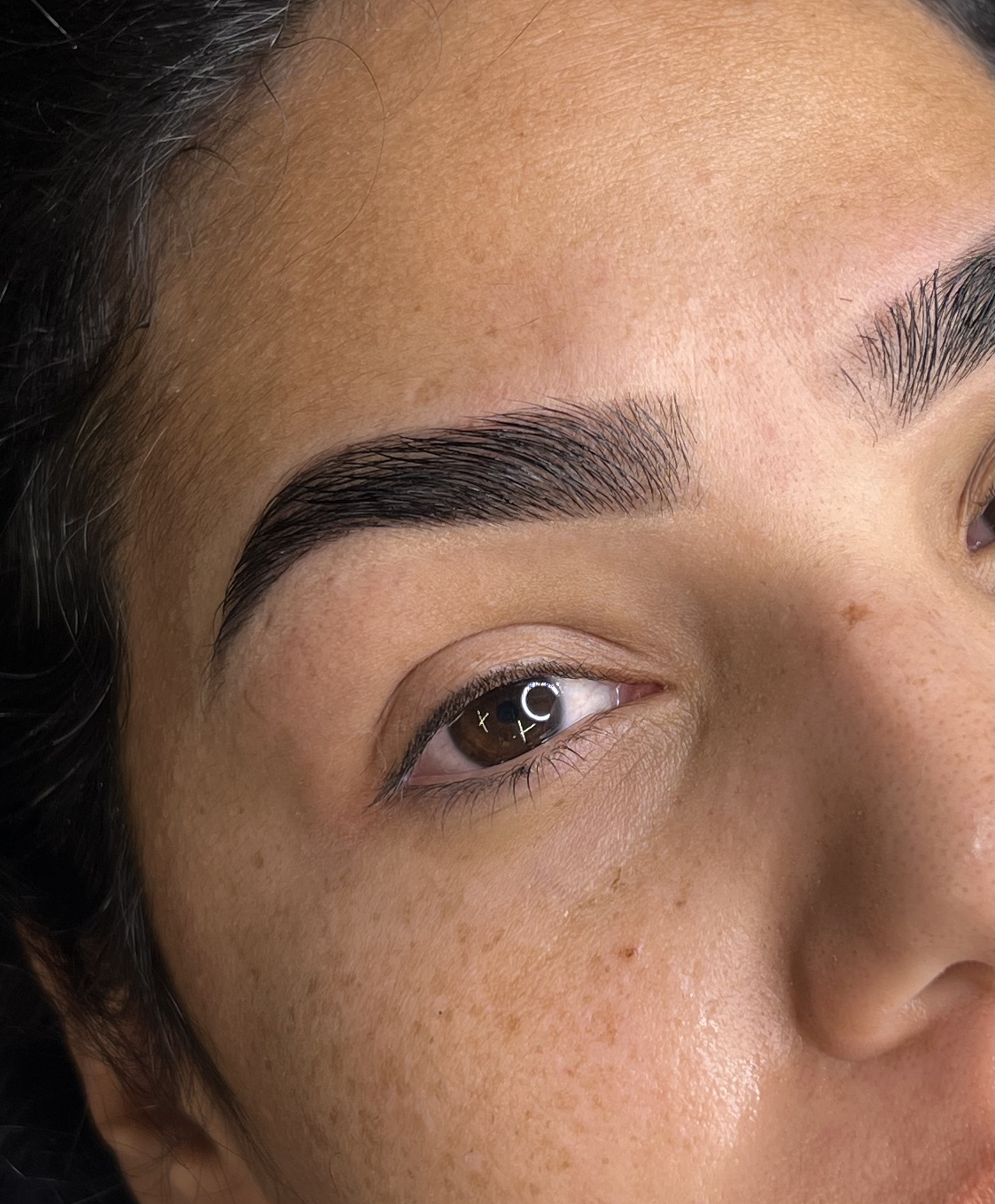 Brow Shaping with Tint