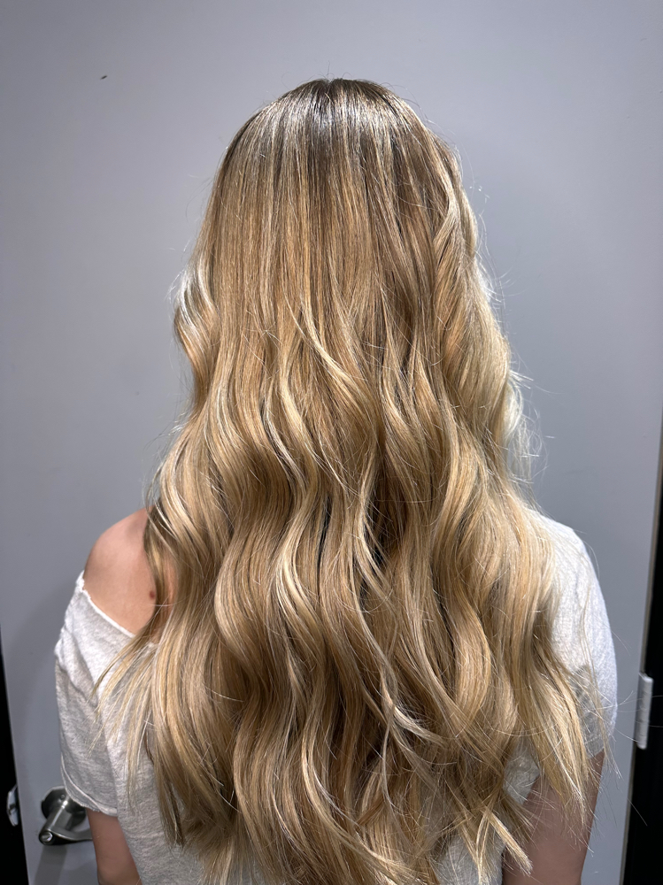Root Touch Up With Highlights