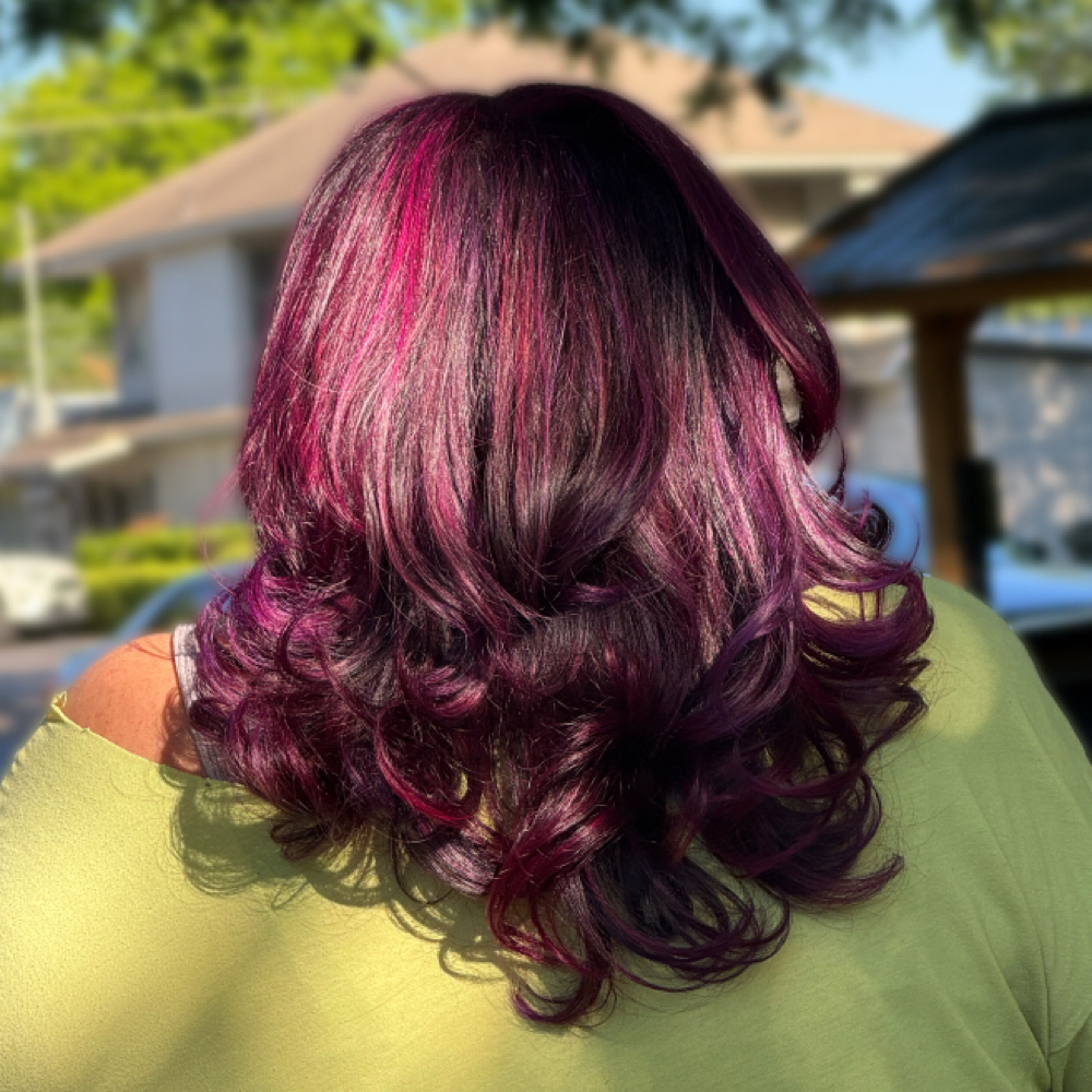 Vivid Babylights at Babe Factory @Black Locust Salon in Denton, TX
