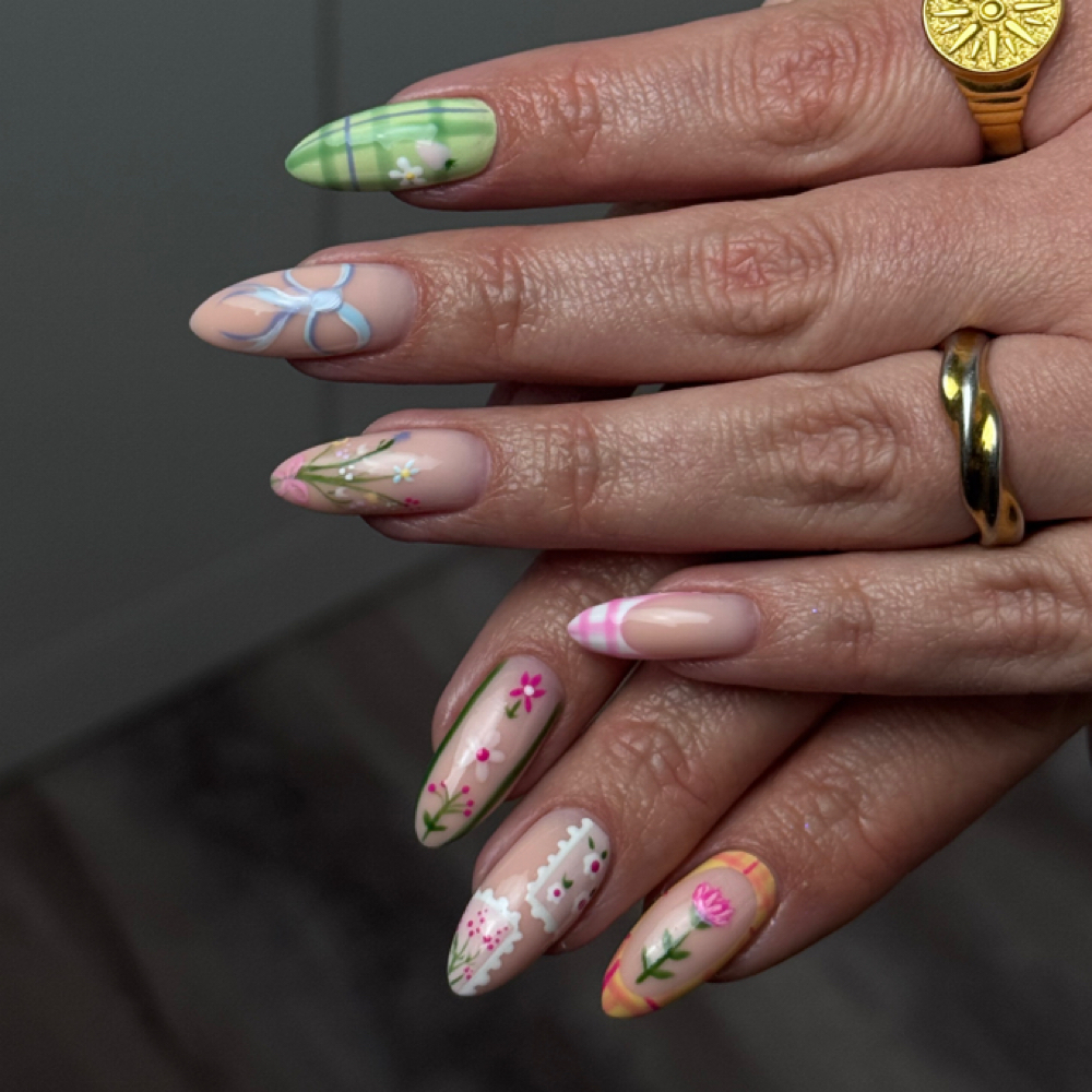 Builder Gel Manicure at SLAYEDBYGABS in Woodbridge, VA