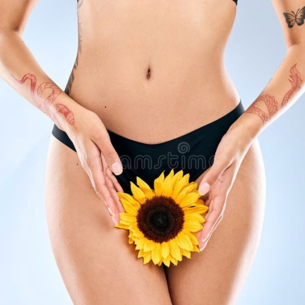 The Hibiscus Half 🌺✨ at Zinnia Waxing Studio in Wichita, KS