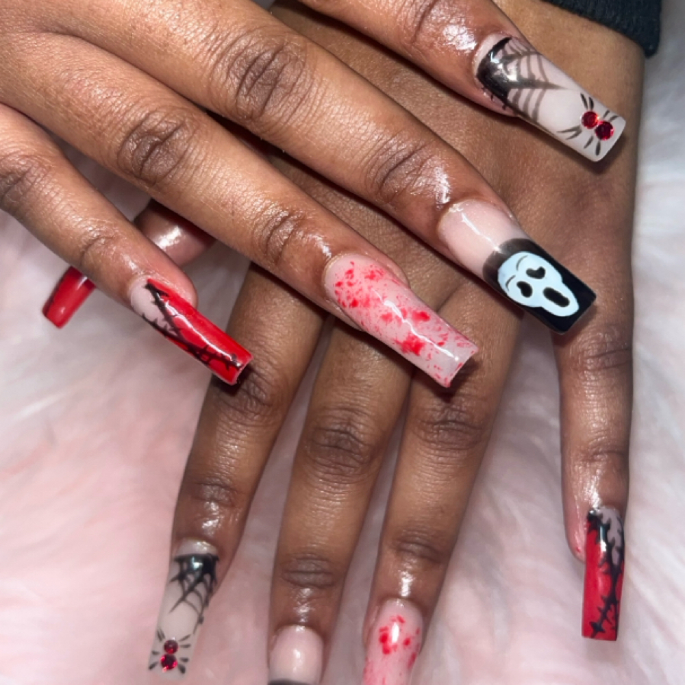 XL Acrylic Full Set at Nails By Shakiyra LLC in Grandview, MO