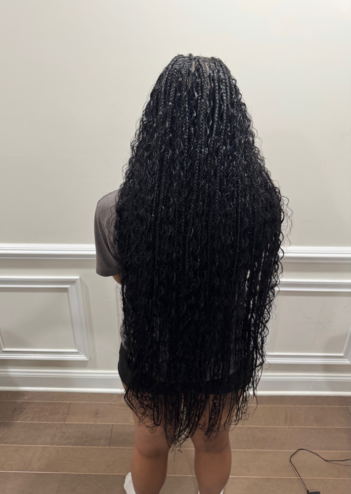 Medium Boho Braids (With Hair)