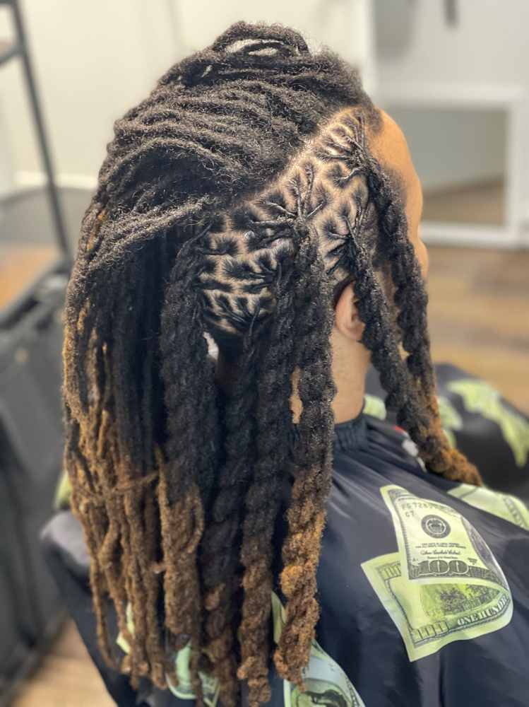 Loc Retwist And Style