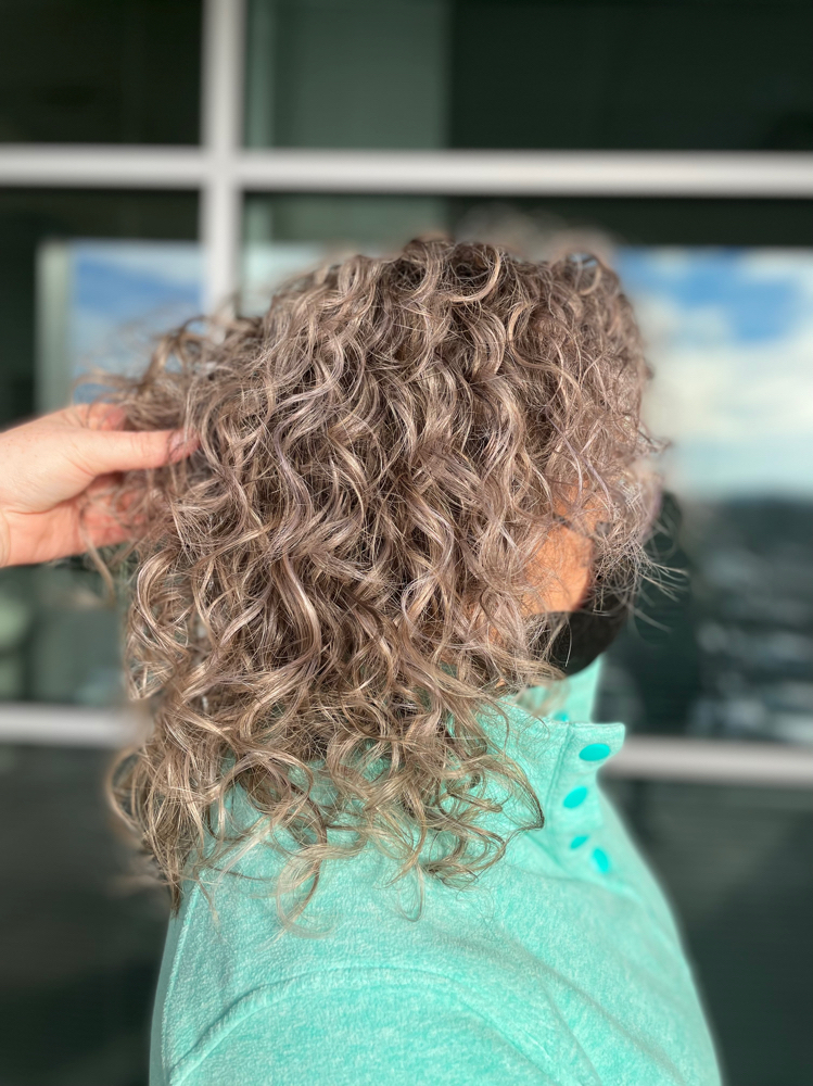 Curly Haircut & Style
