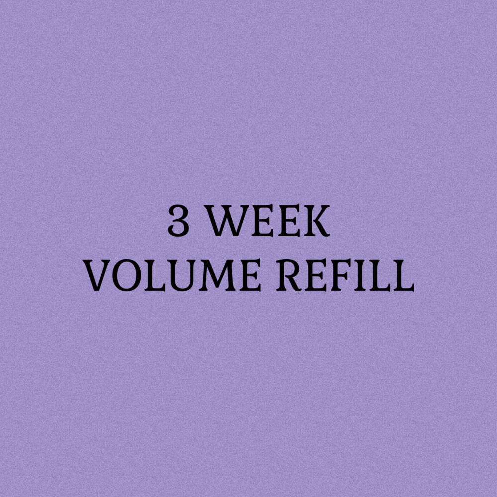 3 Week Volume Refill