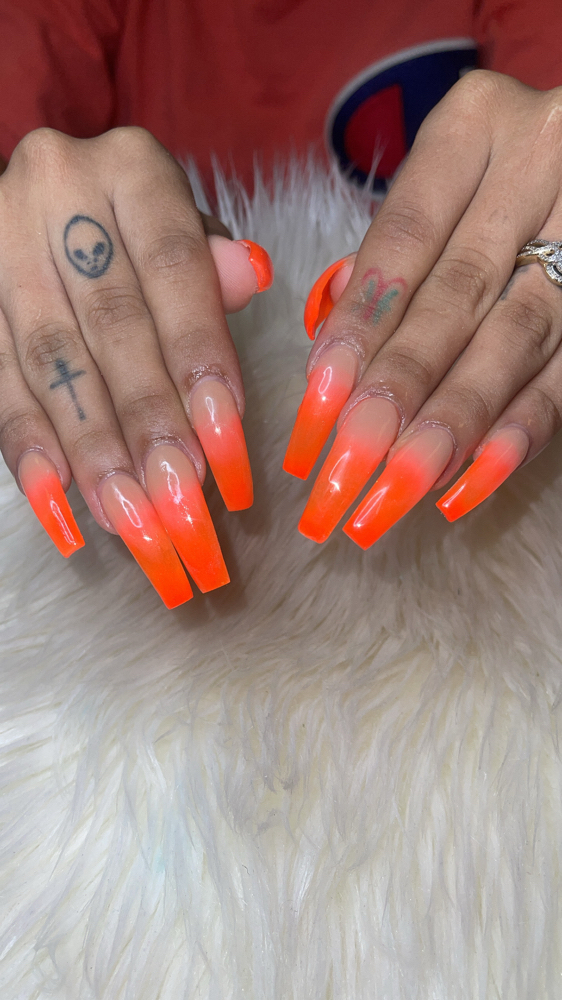 Ombré Fullset at Katie’s Nailz in Fayetteville, NC