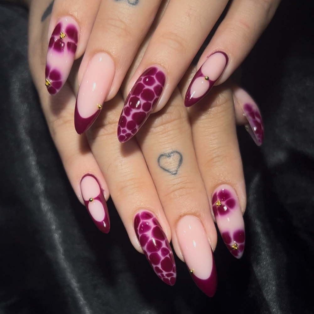 Structured Gel Manicure (long/xl) at NailsByLanast4r in Waialua, HI