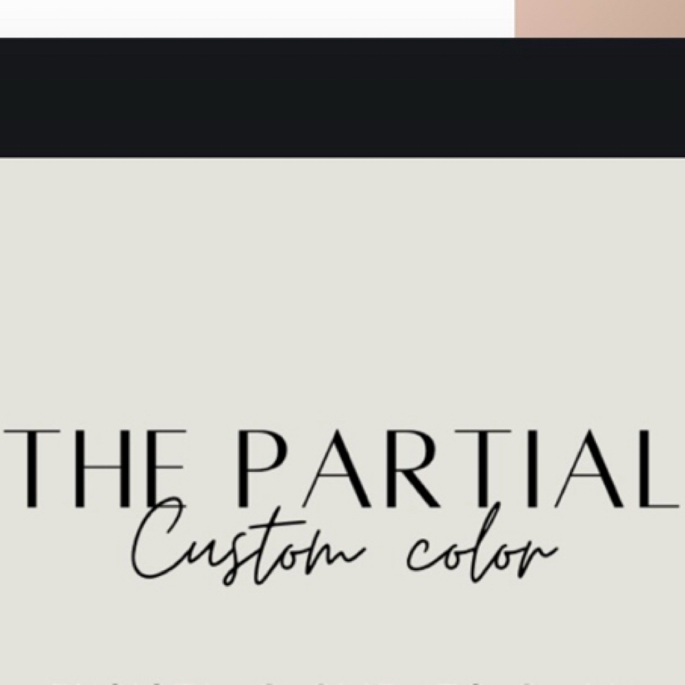 Partial Blonding at The Willow Salon in Kalispell, MT