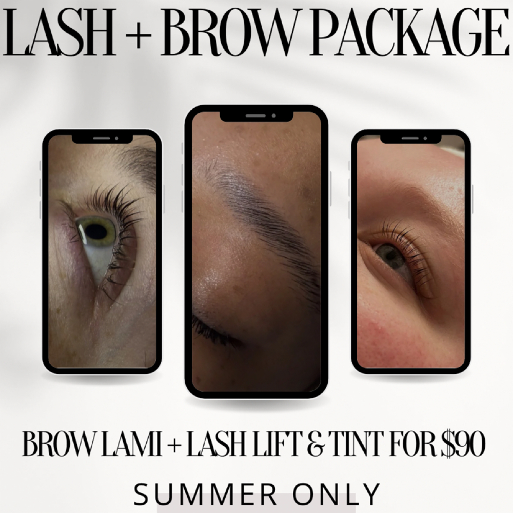 Brow lamination & lash lift+tint at Cleanse and Clarify with Carly in Florence, AL