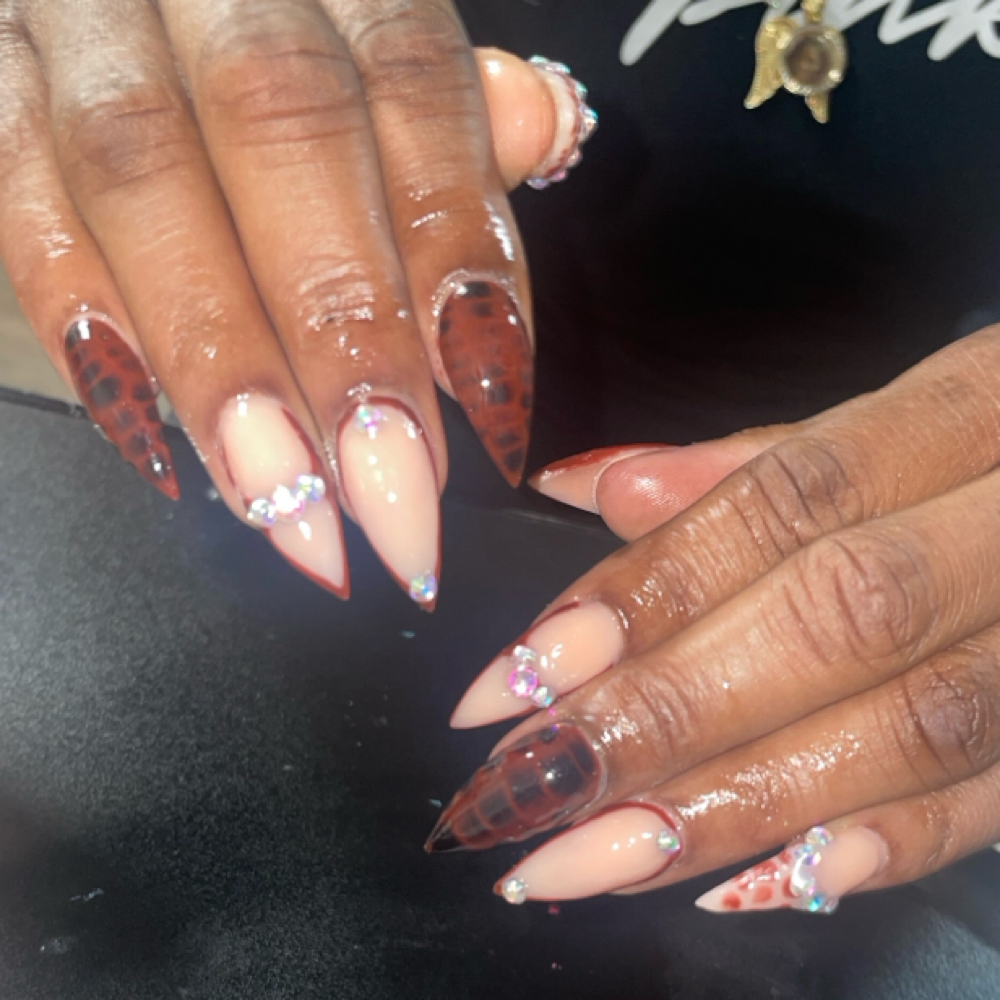 Acrylic Services at Double One Beauty Studio in Newport News, VA