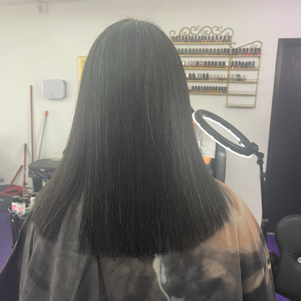 Silkpress at Audacity beauty parlor in Reno, NV