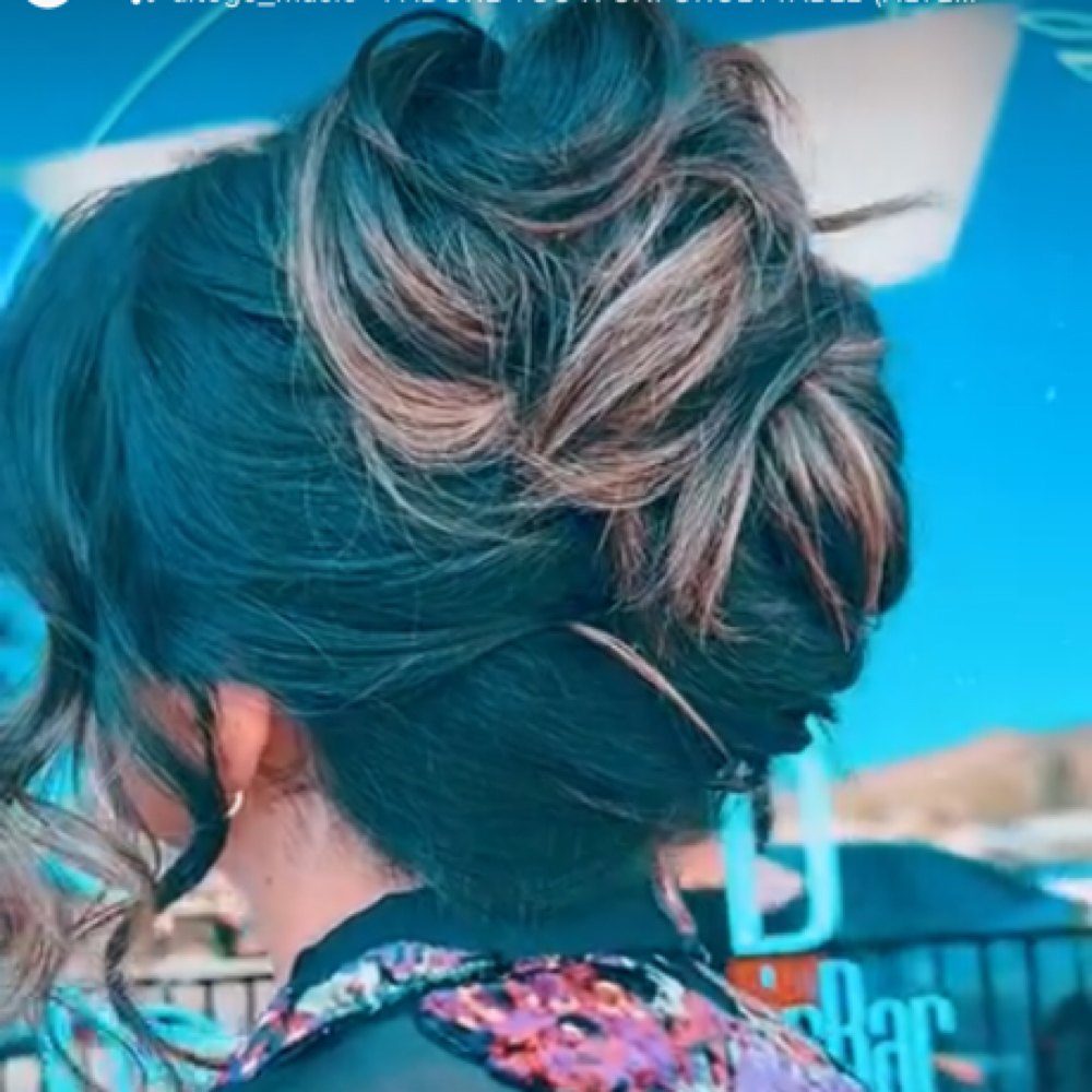 Wedding Hair (Bride) at STYLEDBYBREEDEBONIS in yucaipa, CA