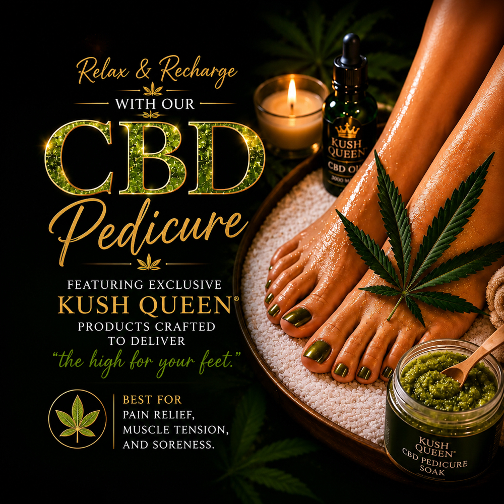 C B D Pedicure at Polished Nail Bar DTLA in Los Angeles, CA