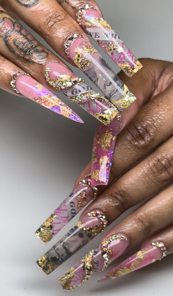 Revamp Transformation at Funkicold Nails in Hapeville, GA