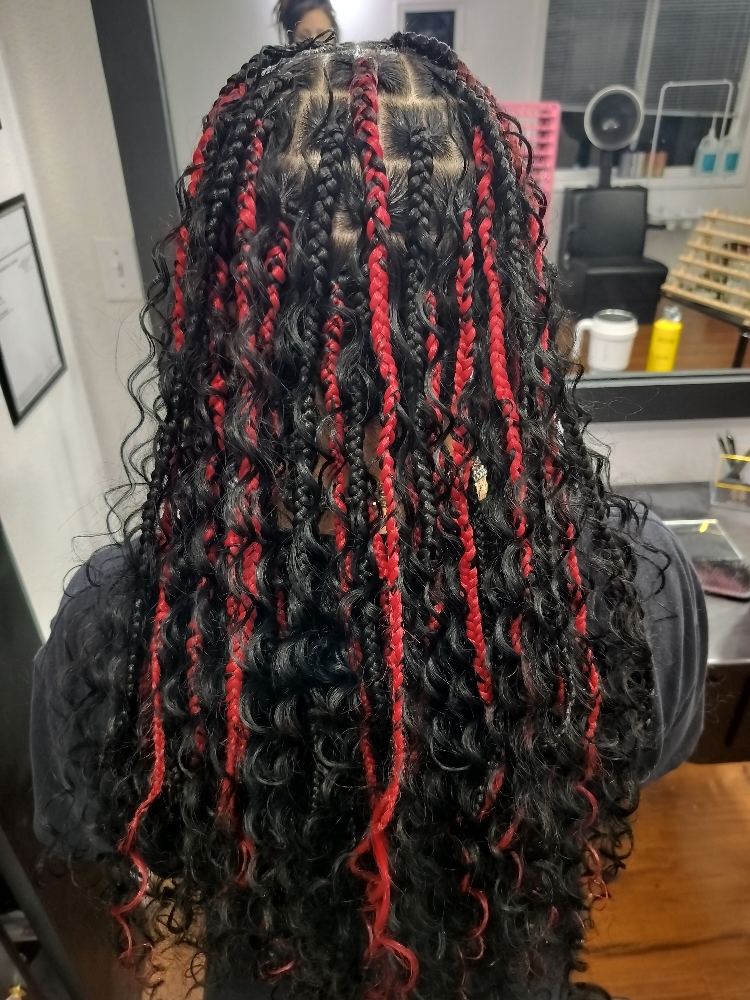 Medium Boho Knotless