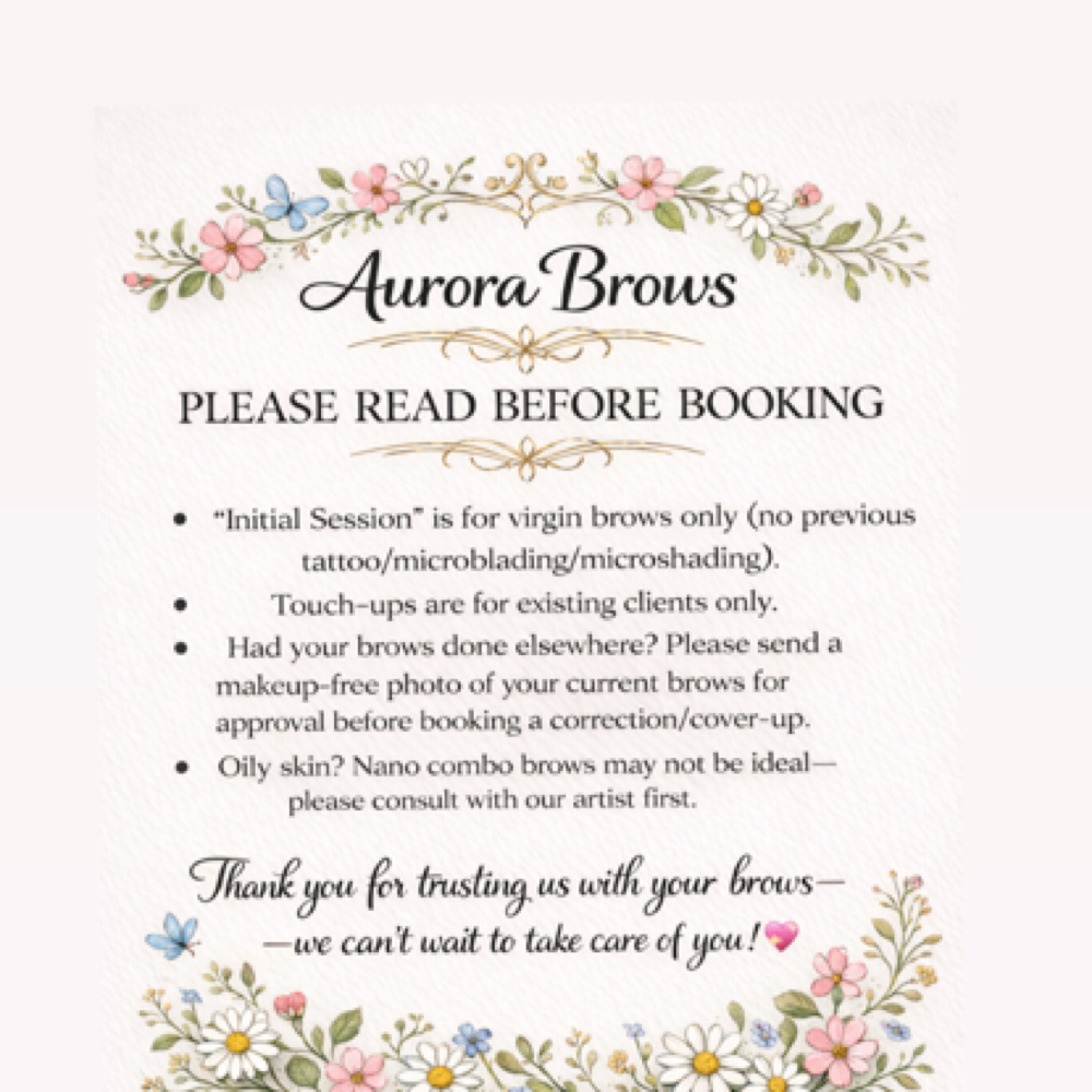 PLEASE READ (NOT A SERVICE) at AURORABROWS in Cocoa, FL