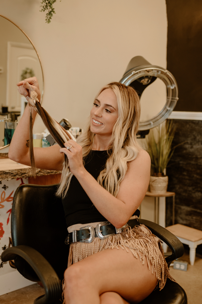 Custom Color Consultation at Luxe Locks by Caroline in Carrollton, GA