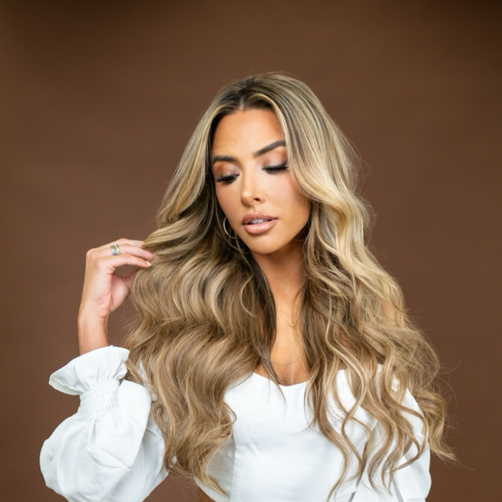 New Hair Extension Install at Fisher Hair Extensions in Victorville, CA