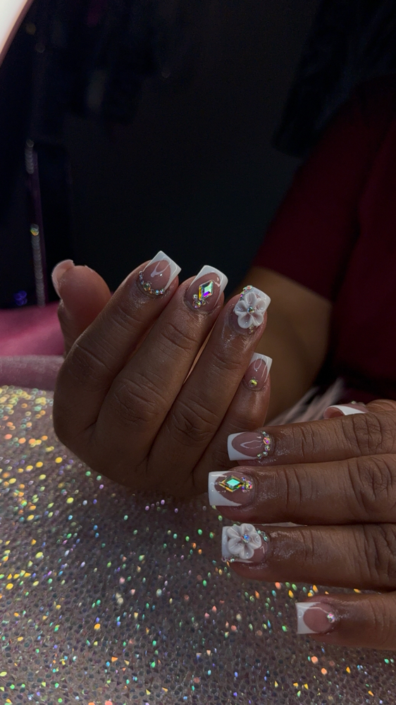 Sm Set W/nail Art, Bling, Multiple Designs