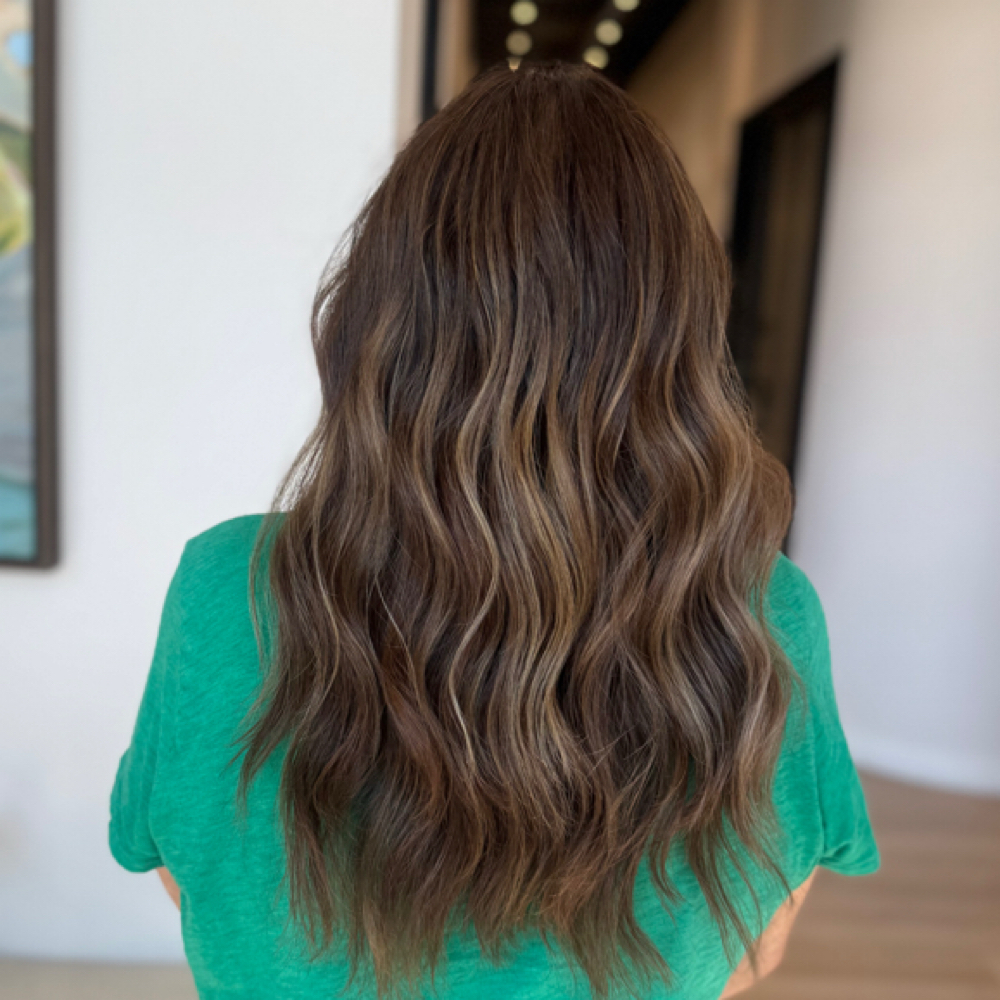 Signature Partial Blonding at Crowned by Anastasia in Chino, CA