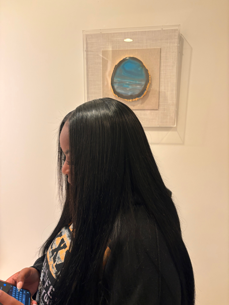 Middle Part Quickweave at Camryn Lucas in Atlanta, GA