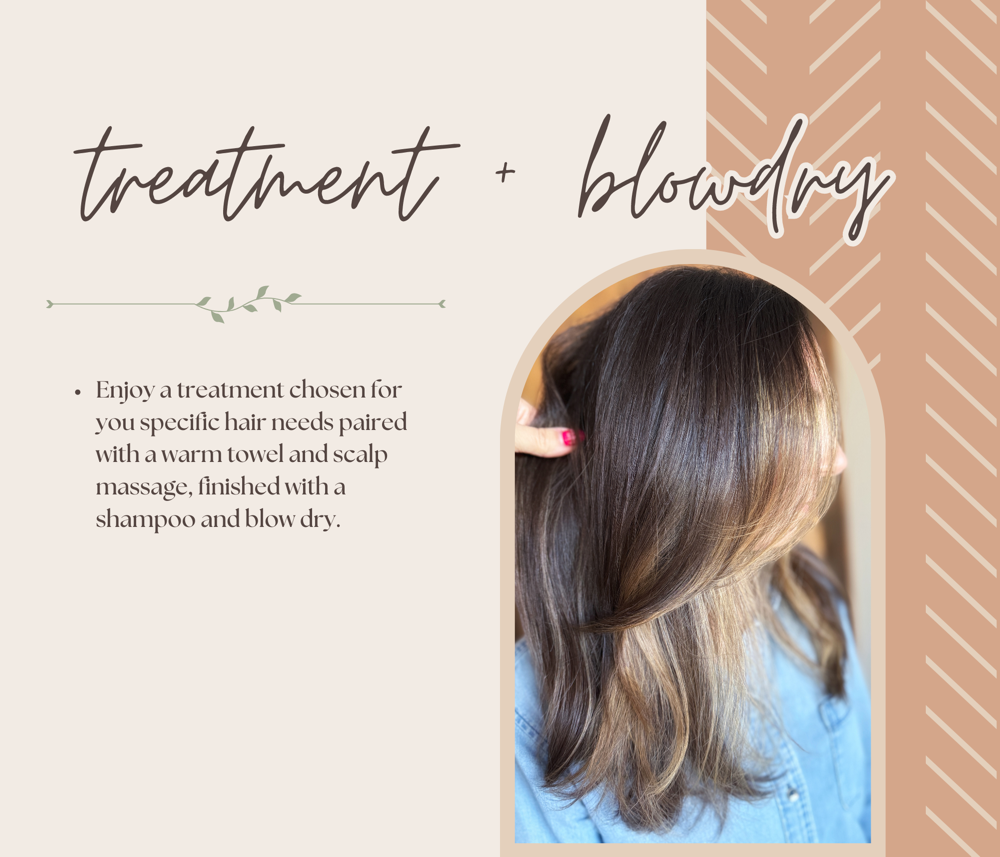 Treatment + Blowdry