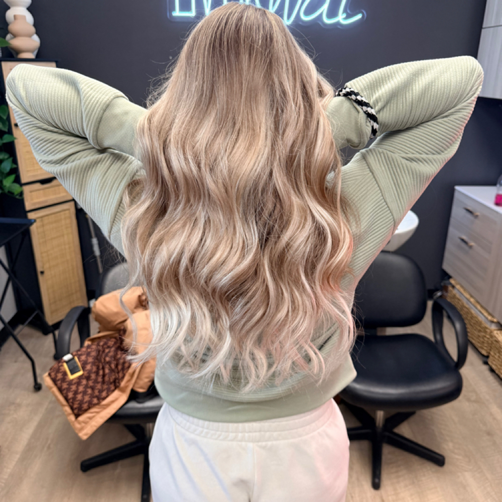 All Over Color + Haircut at EverWell Co. in Brighton, MI