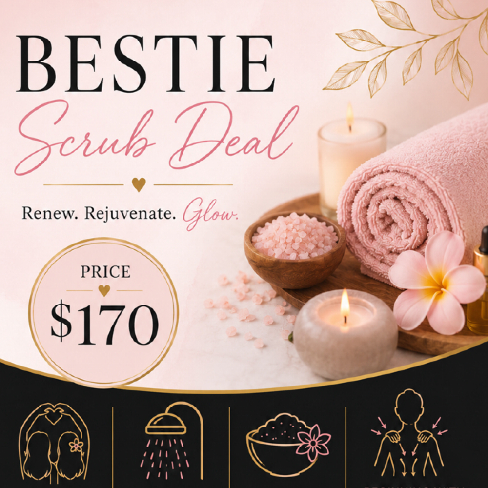 Bestie Scrub Deal at Bliss Med Spa in Riverside, IL