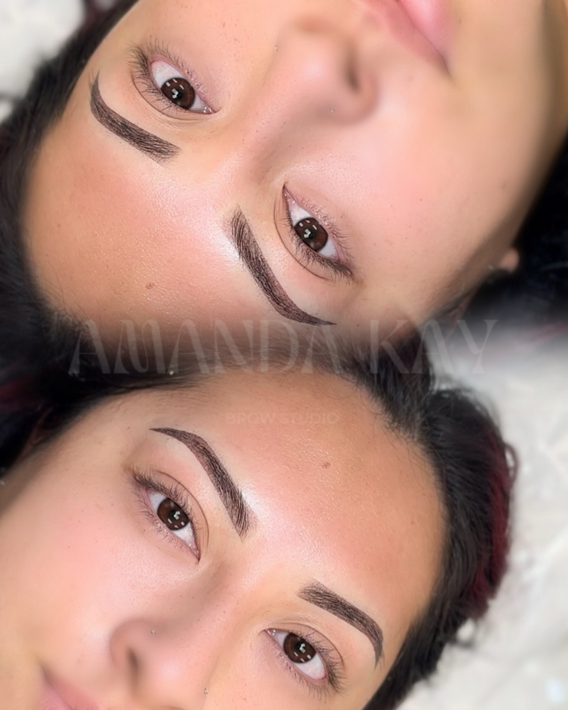 1-1 1/2 Year Ombre Brow Touch Up